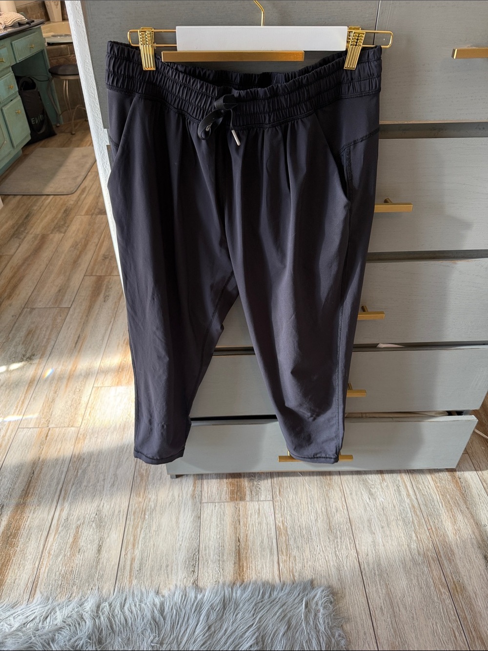 lululemon athletica Black Track Jogger Pants